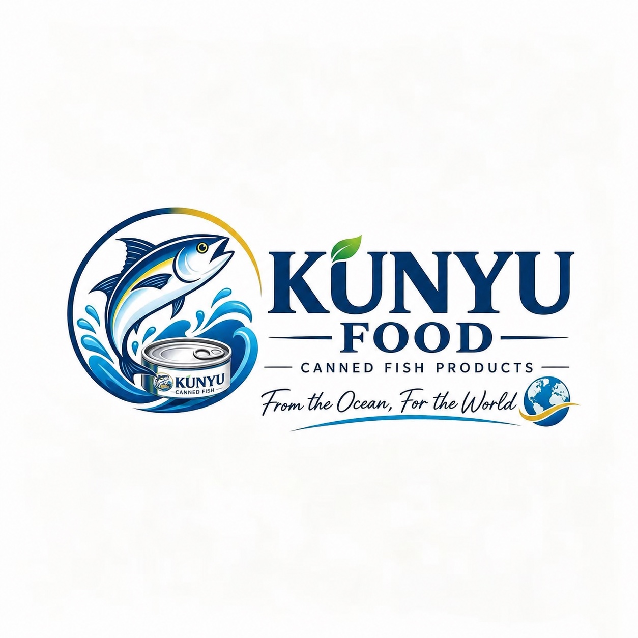 Kunyu Food canned fish products logo