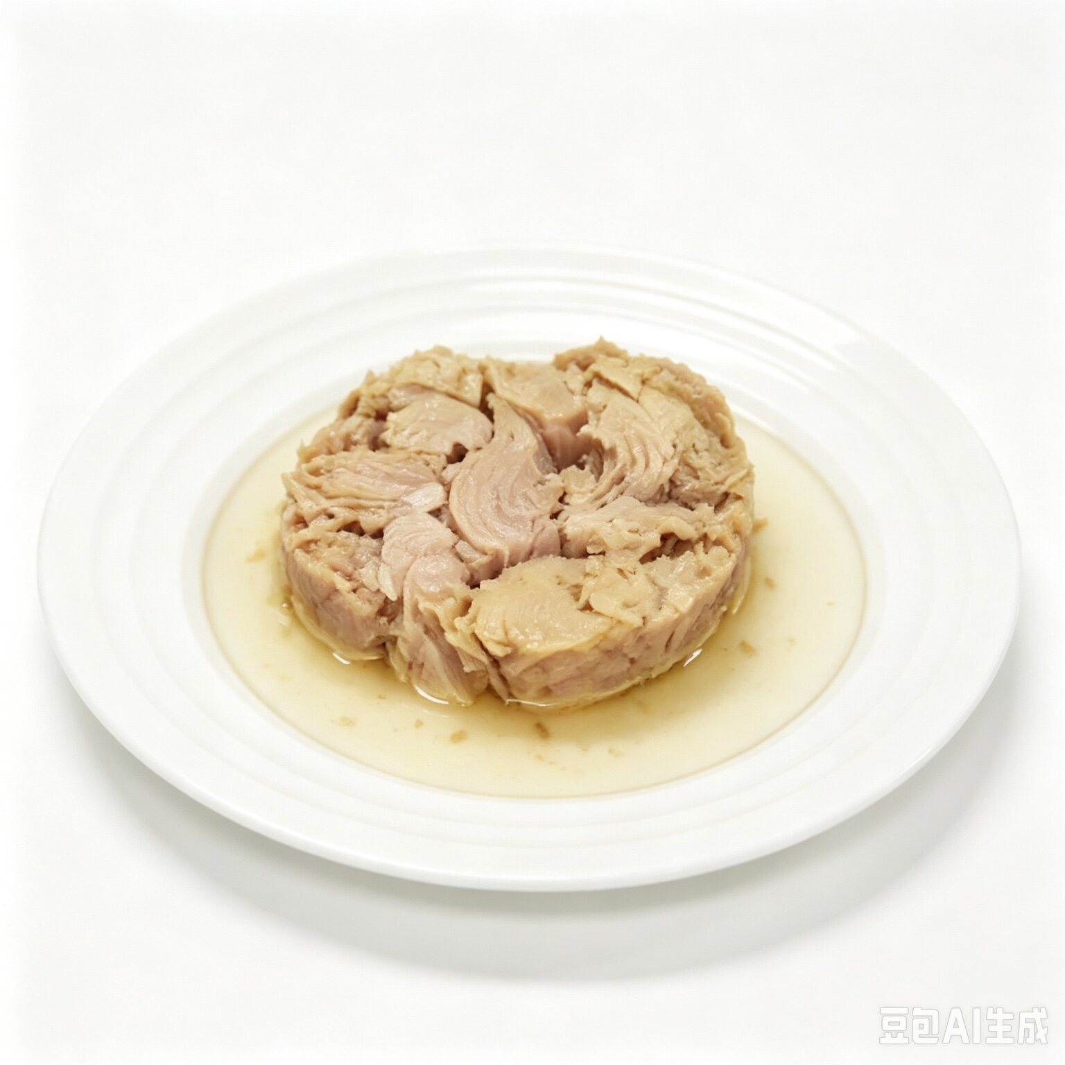 Canned tuna chunks in oil